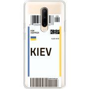 Прозрачный чехол Uprint OnePlus 7 Pro Ticket Kiev