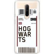 Прозрачный чехол Uprint OnePlus 7 Pro Ticket Hogwarts