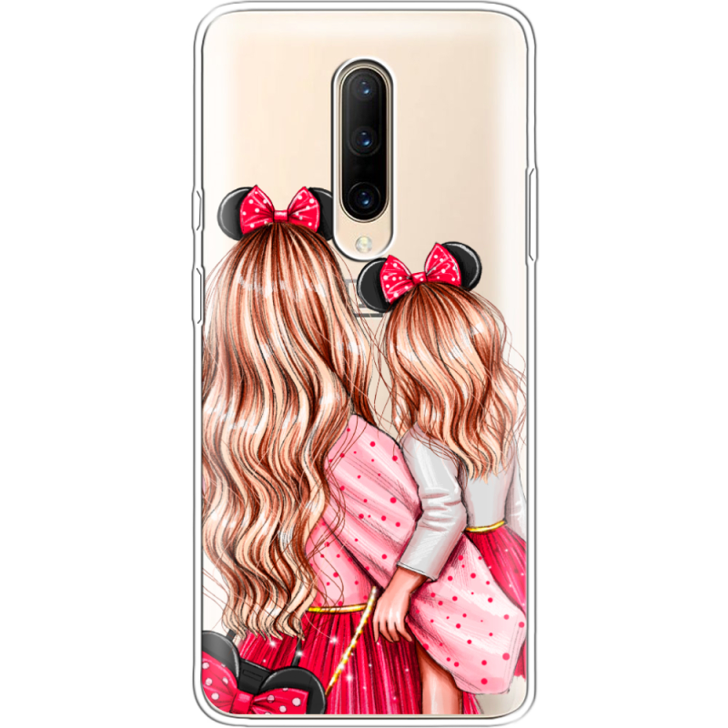 Прозрачный чехол Uprint OnePlus 7 Pro Mouse Girls