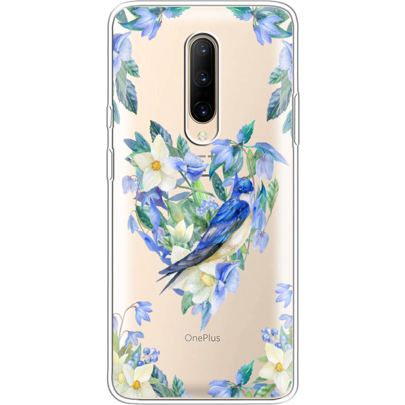 Прозрачный чехол Uprint OnePlus 7 Pro Spring Bird