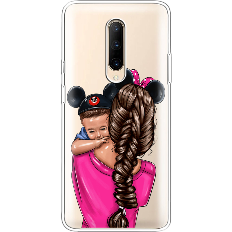 Прозрачный чехол Uprint OnePlus 7 Pro Mouse Mommy