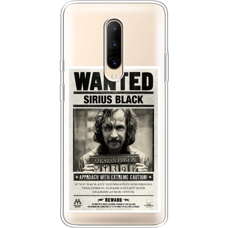 Прозрачный чехол Uprint OnePlus 7 Pro Sirius Black