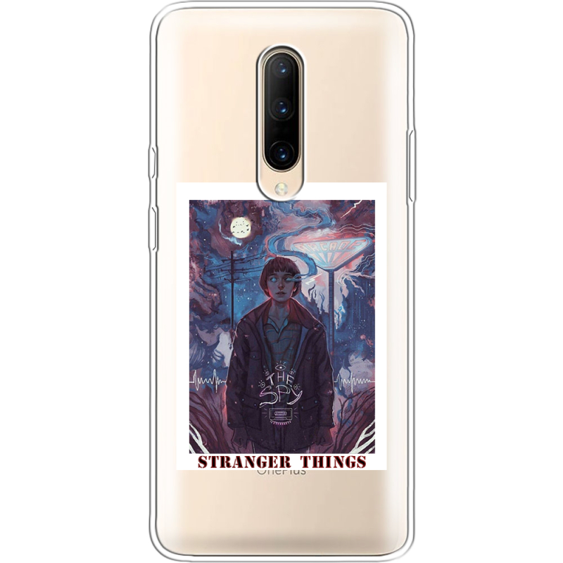 Прозрачный чехол Uprint OnePlus 7 Pro Stranger Things