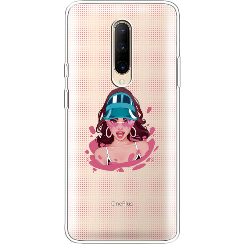 Прозрачный чехол Uprint OnePlus 7 Pro Selena Gomez