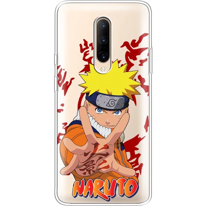 Прозрачный чехол Uprint OnePlus 7 Pro Naruto