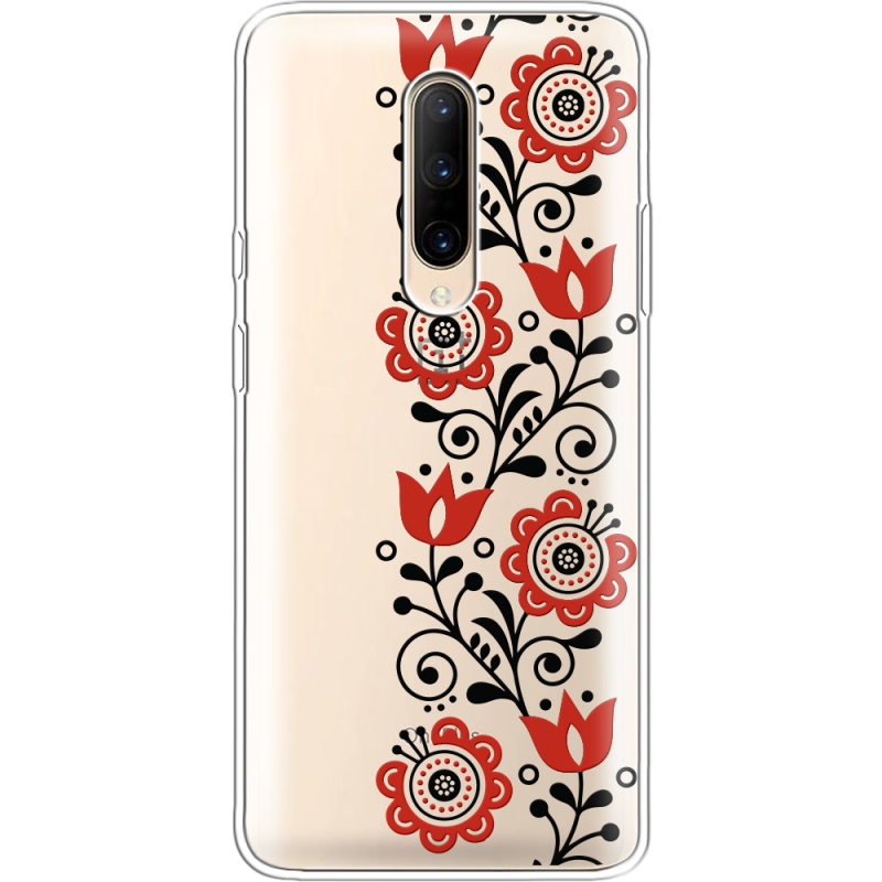 Прозрачный чехол Uprint OnePlus 7 Pro Ethno Ornament