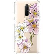 Прозрачный чехол Uprint OnePlus 7 Pro Cherry Blossom