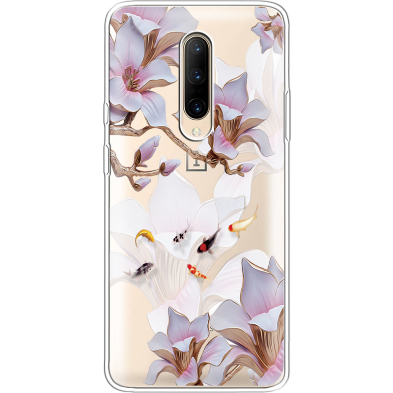 Прозрачный чехол Uprint OnePlus 7 Pro Chinese Magnolia