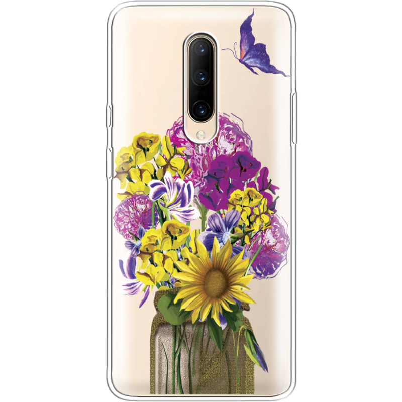 Прозрачный чехол Uprint OnePlus 7 Pro My Bouquet