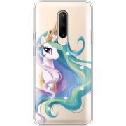 Чехол со стразами OnePlus 7 Pro Unicorn Queen