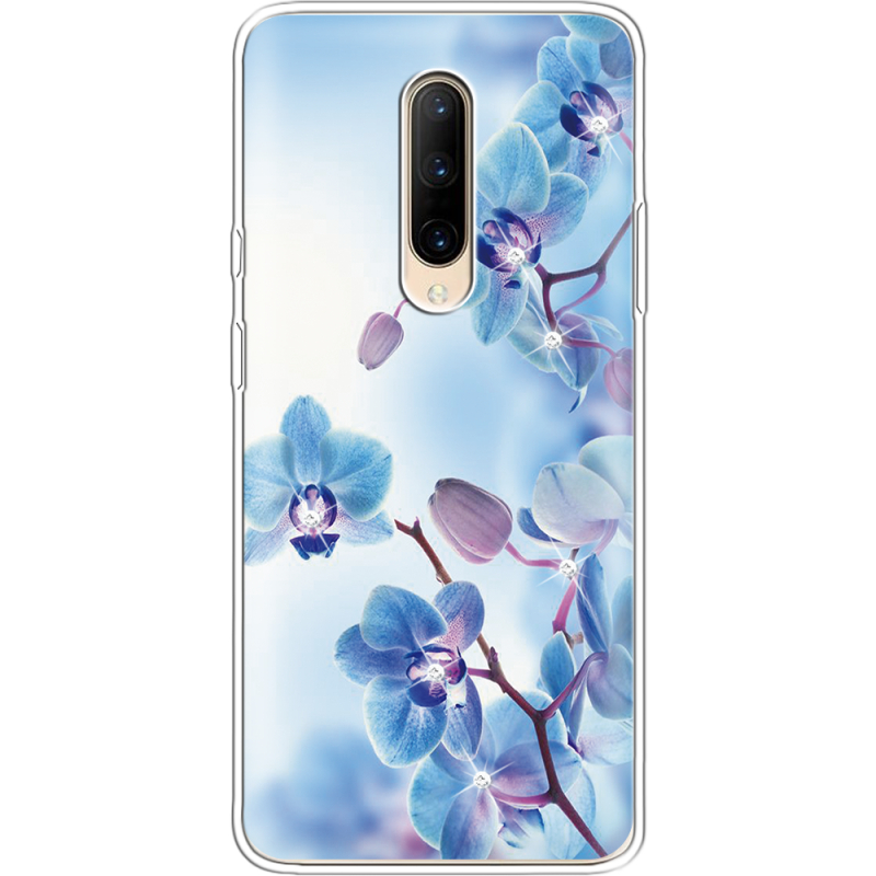 Чехол со стразами OnePlus 7 Pro Orchids