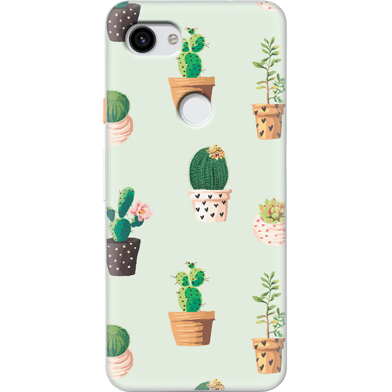 Чехол Uprint Google Pixel 3a L-green Cacti