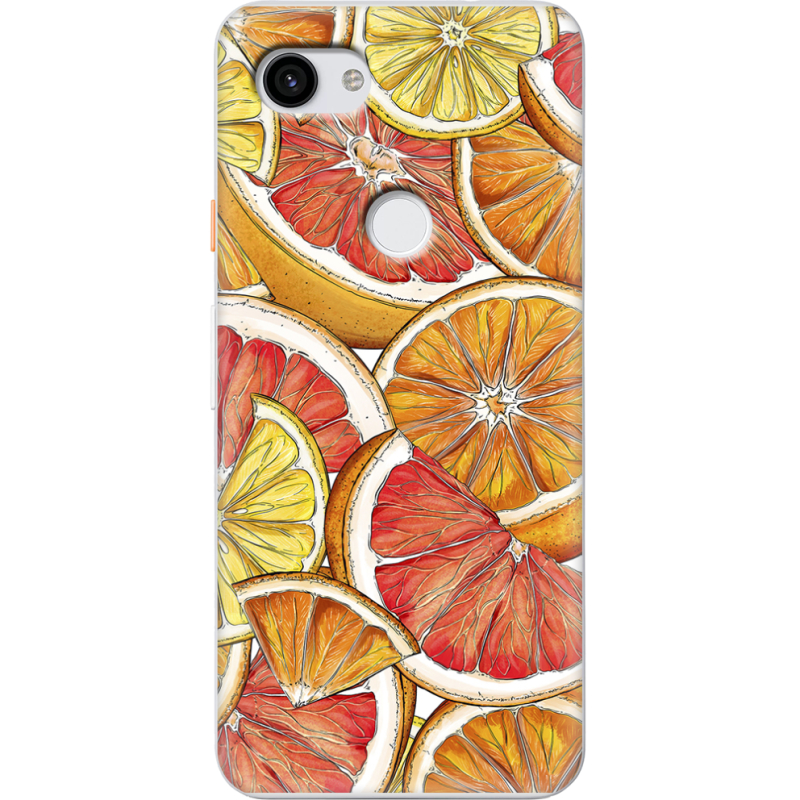 Чехол Uprint Google Pixel 3a Citrus Pattern