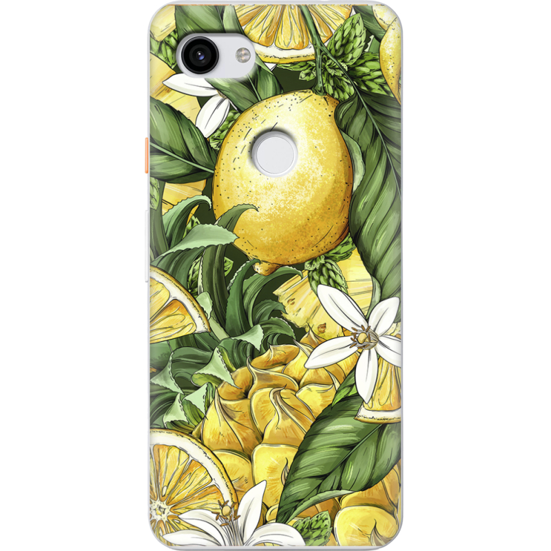 Чехол Uprint Google Pixel 3a Lemon Pattern