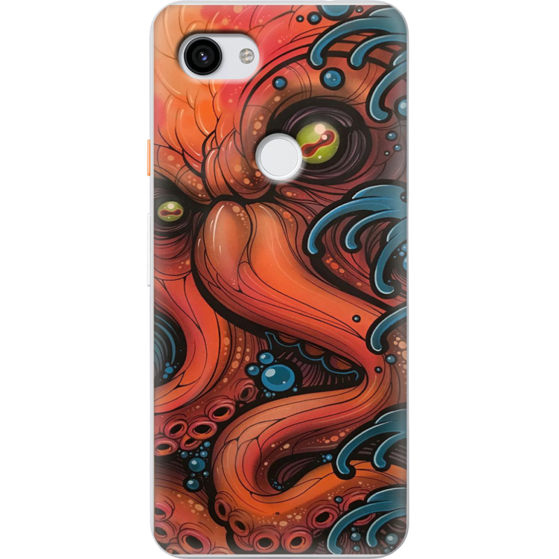 Чехол Uprint Google Pixel 3a Octopus