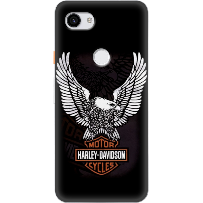 Чехол Uprint Google Pixel 3a Harley Davidson and eagle