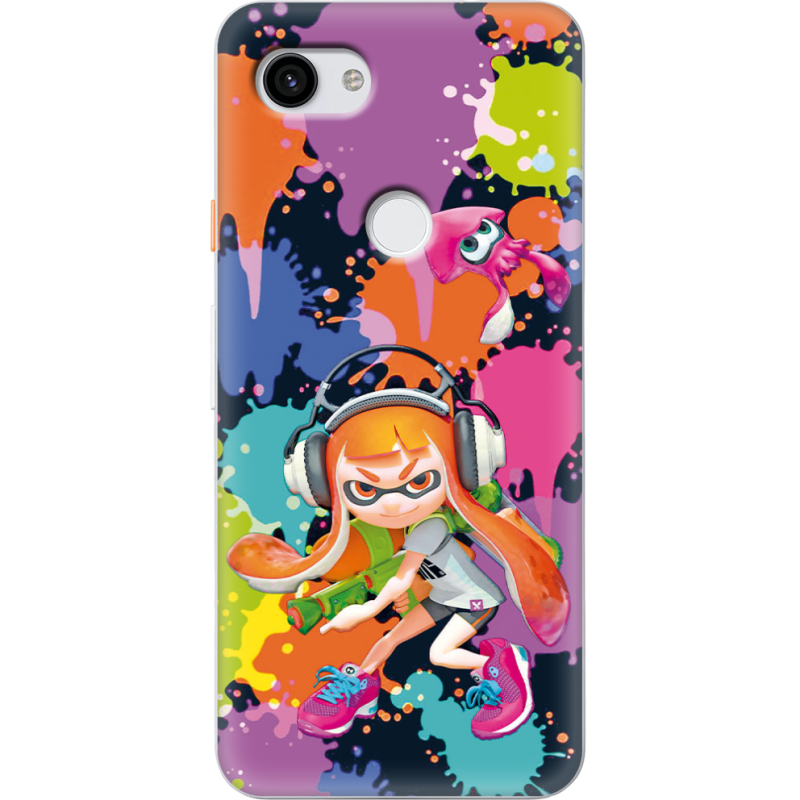 Чехол Uprint Google Pixel 3a Splatoon Inklings