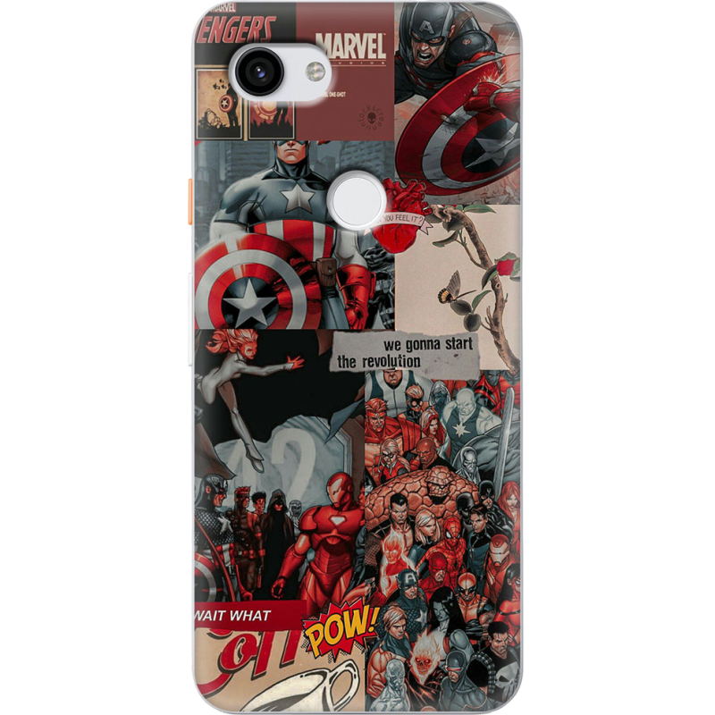 Чехол Uprint Google Pixel 3a Marvel Avengers