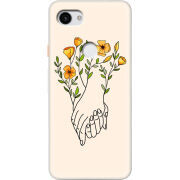 Чехол Uprint Google Pixel 3a Flower Hands