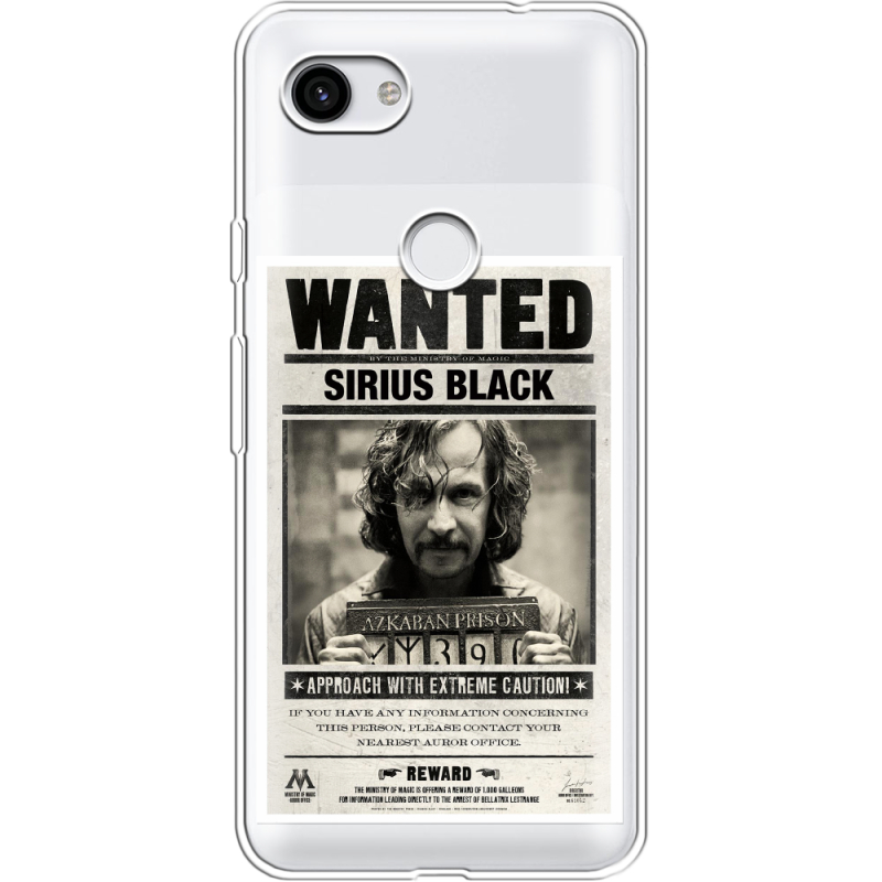 Прозрачный чехол Uprint Google Pixel 3a Sirius Black