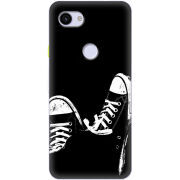 Чехол Uprint Google Pixel 3a XL Black Sneakers