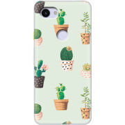 Чехол Uprint Google Pixel 3a XL L-green Cacti