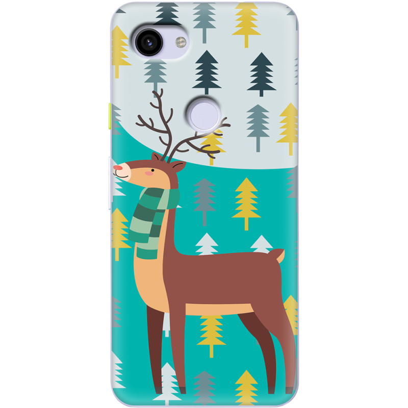 Чехол Uprint Google Pixel 3a XL Foresty Deer