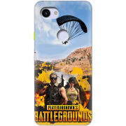 Чехол Uprint Google Pixel 3a XL Pubg parachute