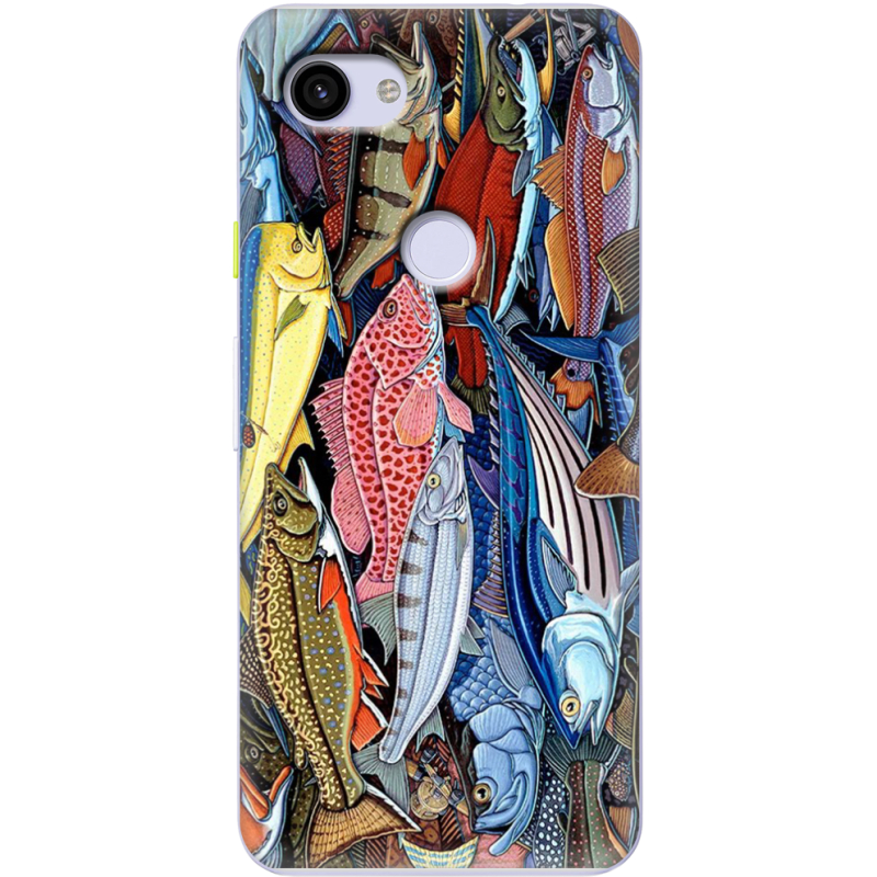 Чехол Uprint Google Pixel 3a XL Sea Fish