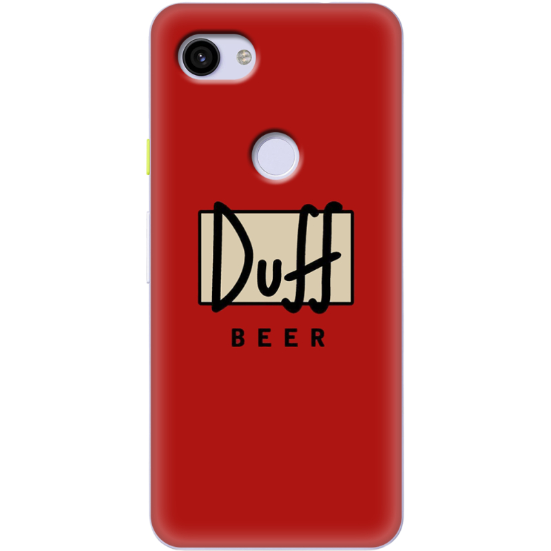 Чехол Uprint Google Pixel 3a XL Duff beer