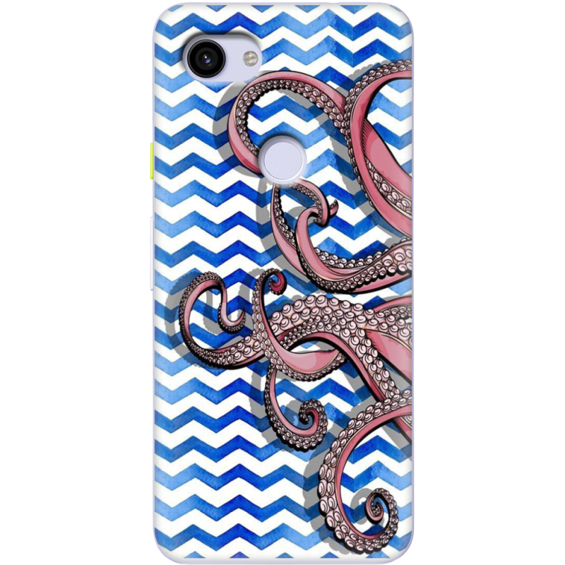 Чехол Uprint Google Pixel 3a XL Sea Tentacles