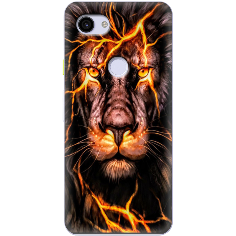 Чехол Uprint Google Pixel 3a XL Fire Lion