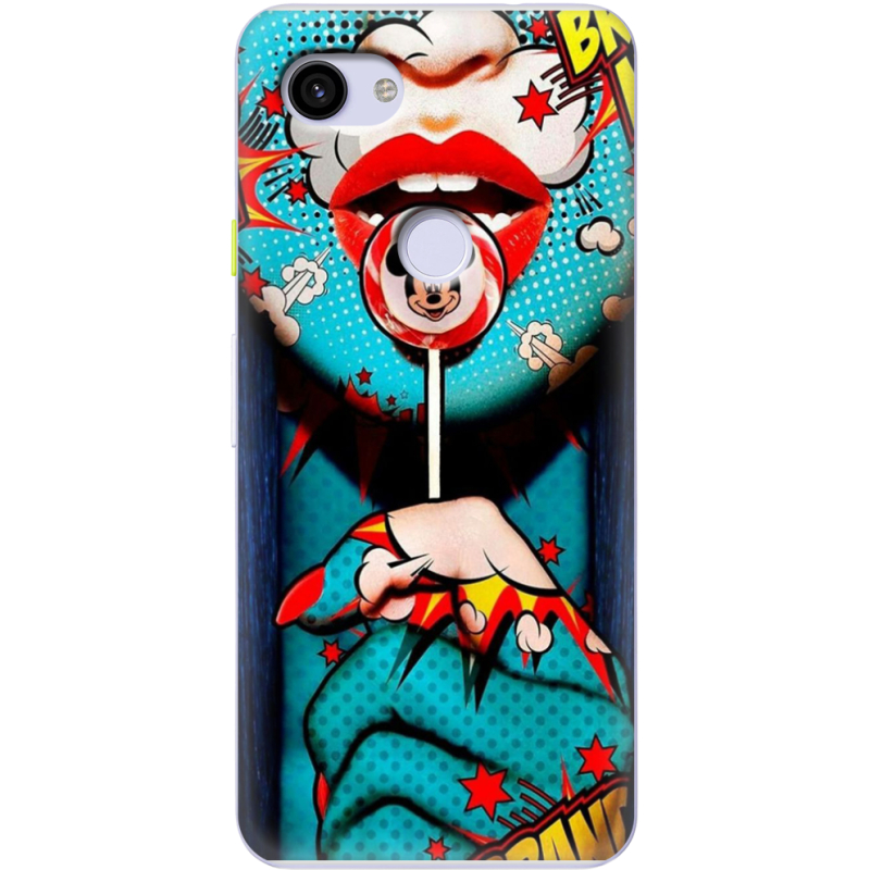 Чехол Uprint Google Pixel 3a XL Girl Pop Art