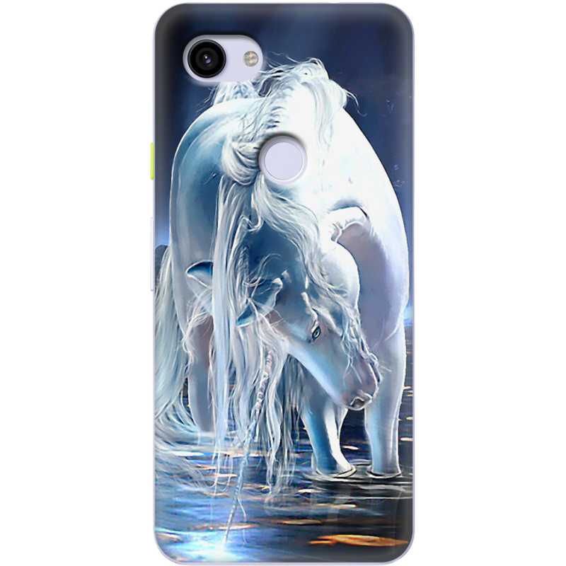 Чехол Uprint Google Pixel 3a XL White Horse