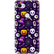 Чехол Uprint Google Pixel 3a XL Halloween Purple Mood