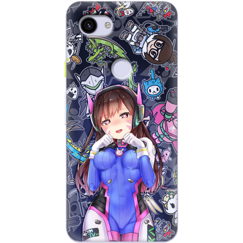 Чехол Uprint Google Pixel 3a XL Overwatch D.VA