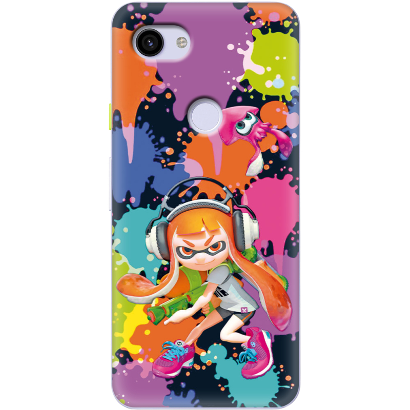 Чехол Uprint Google Pixel 3a XL Splatoon Inklings