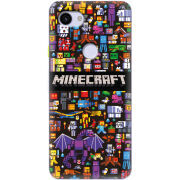 Чехол Uprint Google Pixel 3a XL Minecraft Mobbery