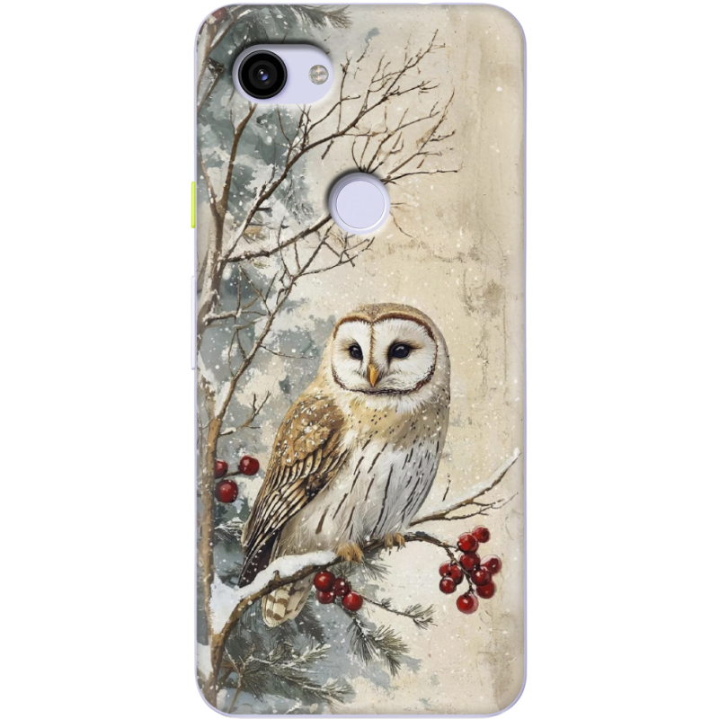 Чехол Uprint Google Pixel 3a XL Christmas Owl