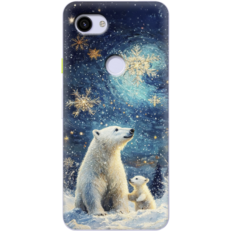 Чехол Uprint Google Pixel 3a XL Північні ведмеді