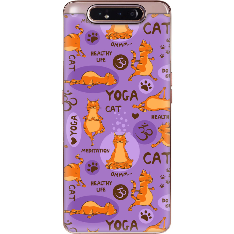 Чехол Uprint Samsung A805 Galaxy A80 Yoga Cat