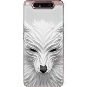 Чехол Uprint Samsung A805 Galaxy A80 White Wolf