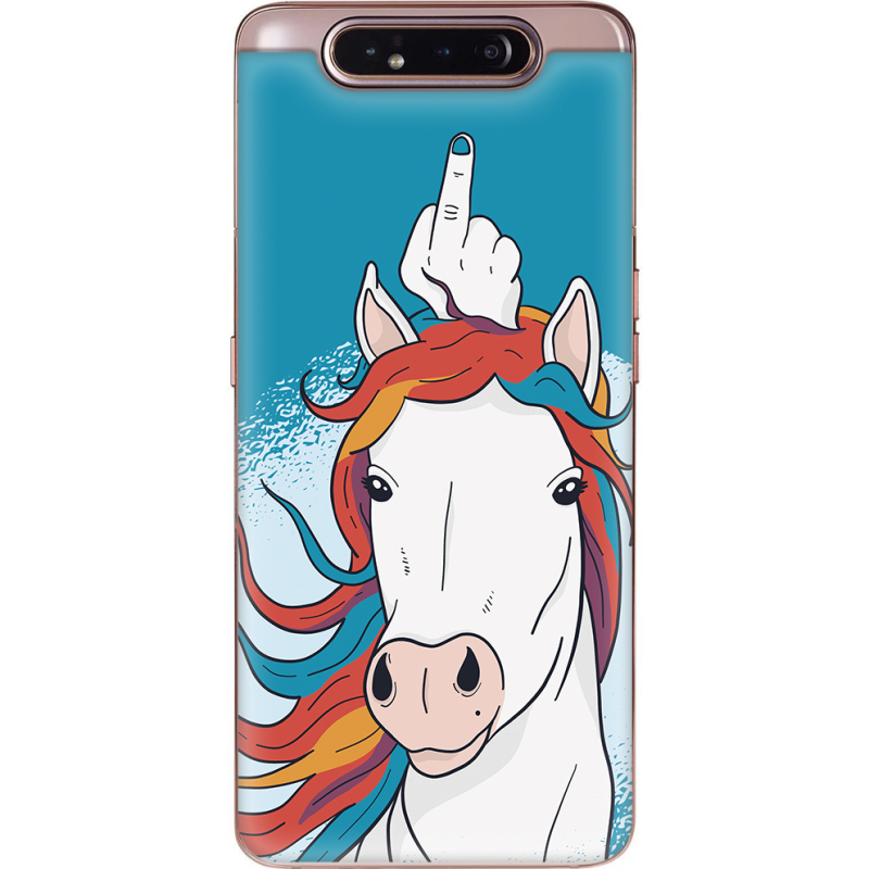 Чехол Uprint Samsung A805 Galaxy A80 Fuck Unicorn