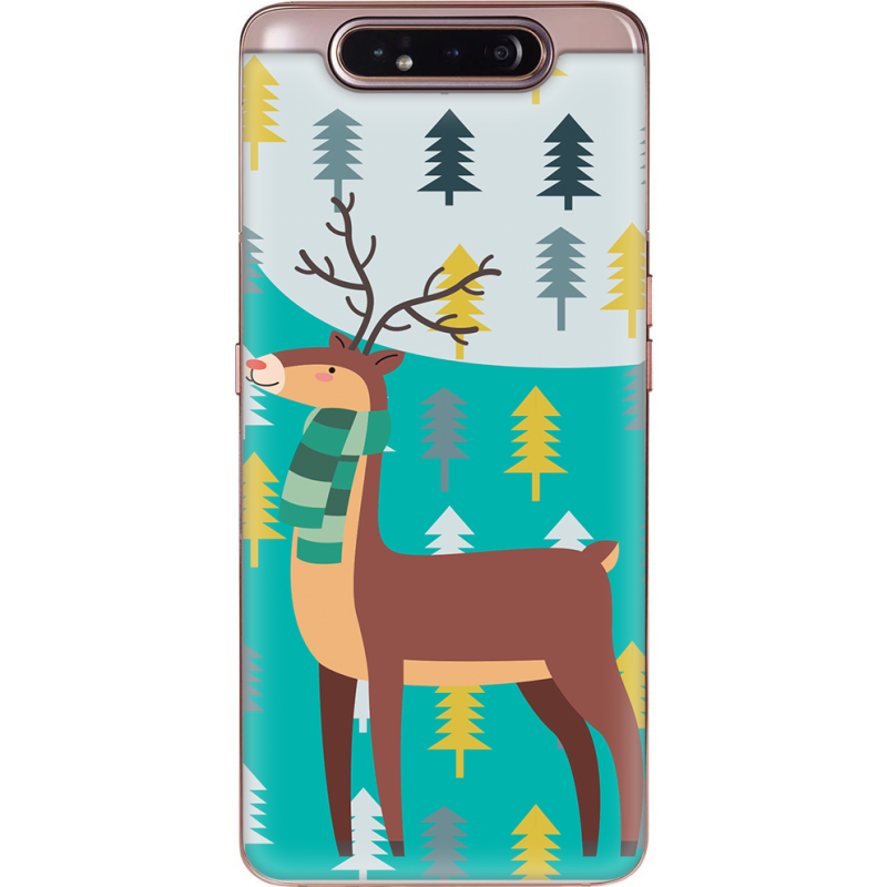 Чехол Uprint Samsung A805 Galaxy A80 Foresty Deer