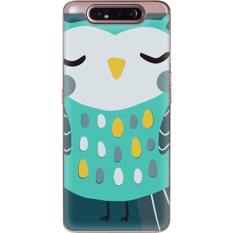 Чехол Uprint Samsung A805 Galaxy A80 Green Owl