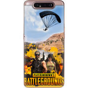 Чехол Uprint Samsung A805 Galaxy A80 Pubg parachute