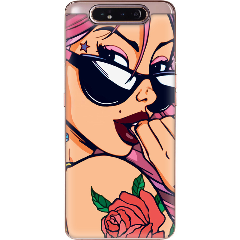 Чехол Uprint Samsung A805 Galaxy A80 Pink Girl