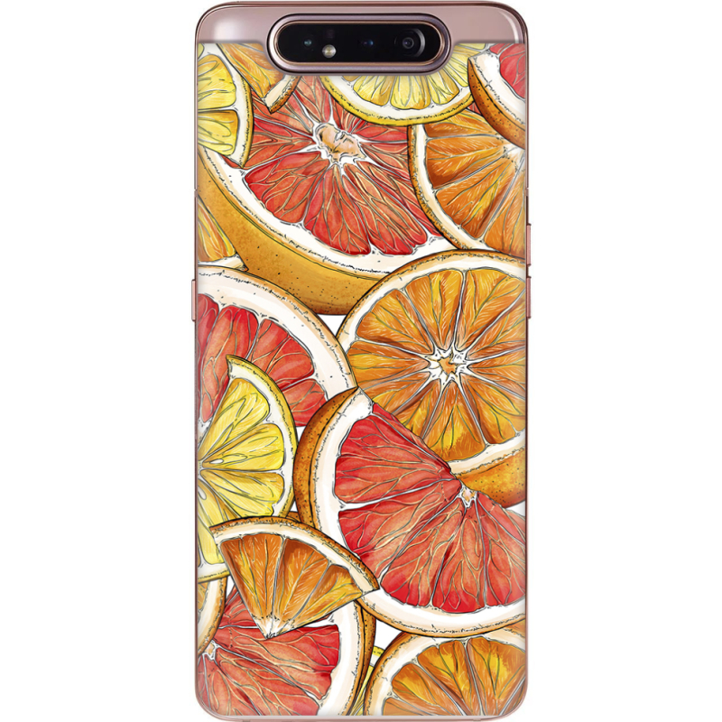 Чехол Uprint Samsung A805 Galaxy A80 Citrus Pattern