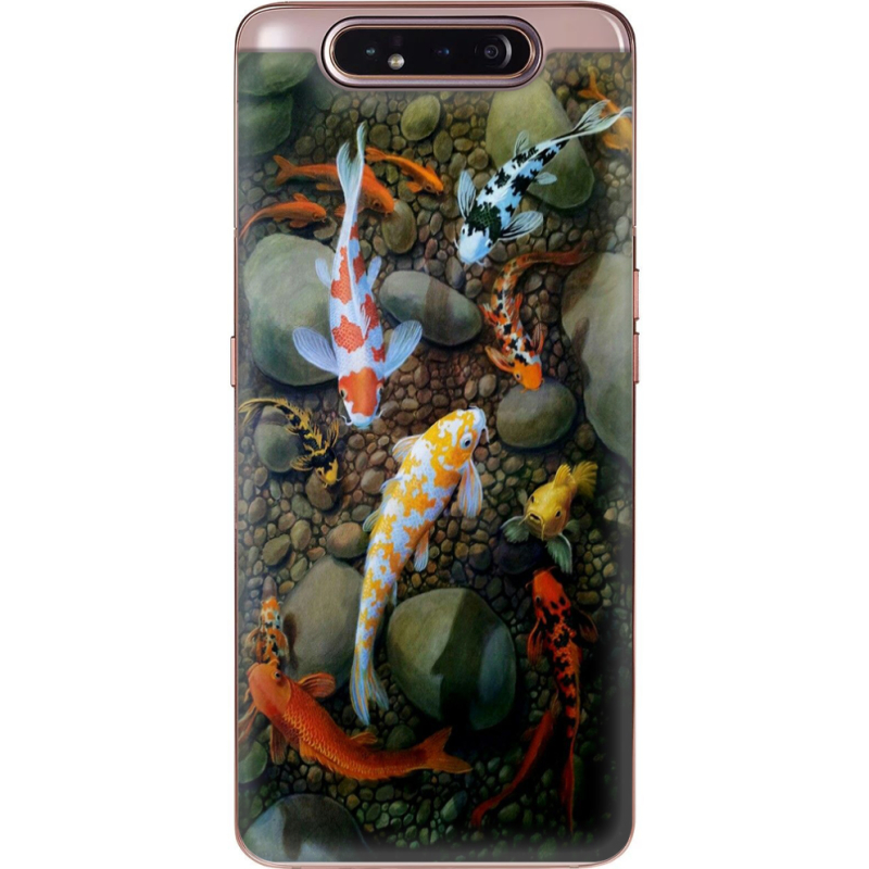 Чехол Uprint Samsung A805 Galaxy A80 Underwater Koi