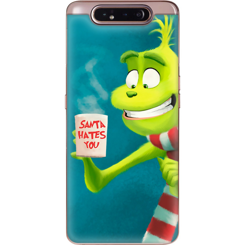 Чехол Uprint Samsung A805 Galaxy A80 Santa Hates You